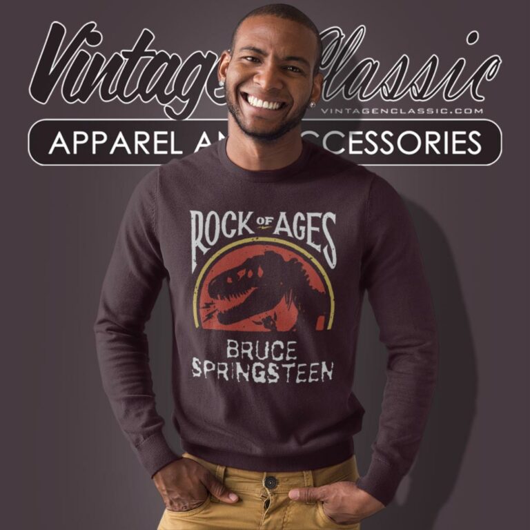 Bruce Springsteen Bruce Rock Of Ages Sweatshirt Bruce Springsteen Bruce Rock Of Ages Sweatshirt