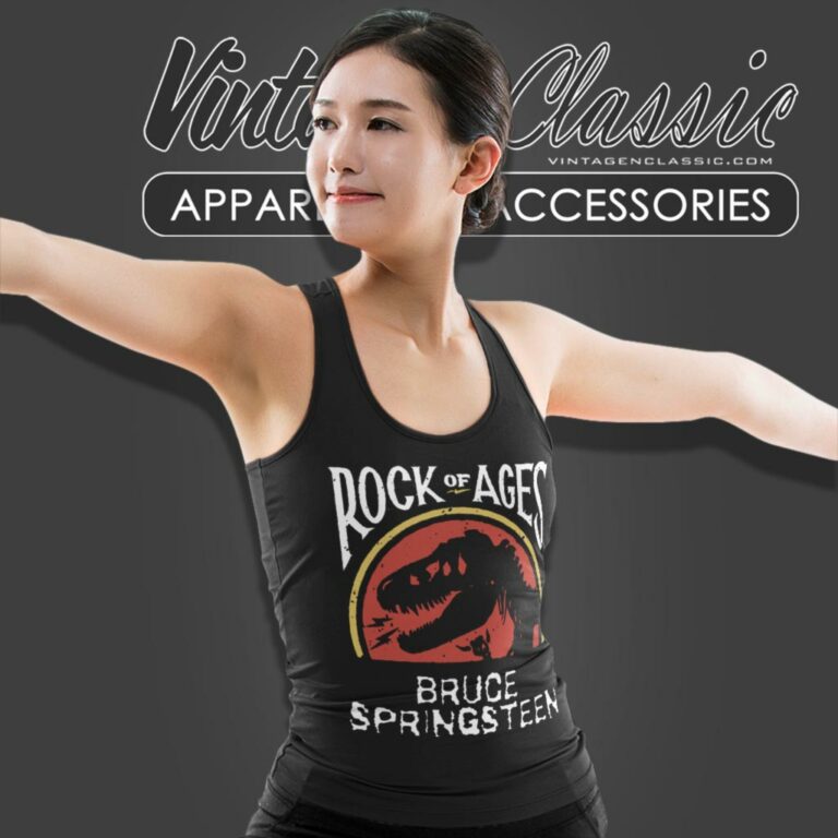 Bruce Springsteen Bruce Rock Of Ages Tank Top Racerback Bruce Springsteen Bruce Rock Of Ages Tank Top Racerback