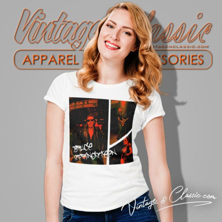 Bruce Springsteen Collage Women T Shirt Bruce Springsteen Collage Women T Shirt