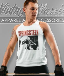 Bruce Springsteen Concert Tank Top Racerback