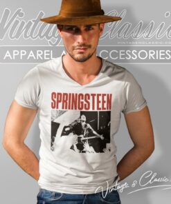 Bruce Springsteen Concert V Neck TShirt