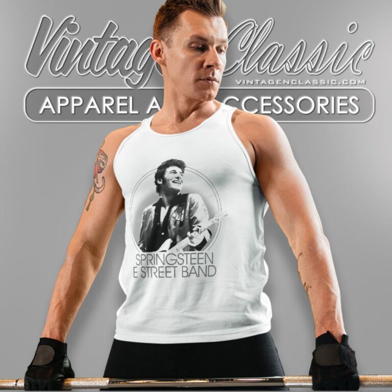 Bruce Springsteen E Street Band Tank Top Racerback Bruce Springsteen E Street Band Tank Top Racerback