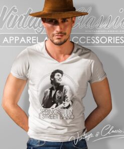 Bruce Springsteen E Street Band Shirt 5 Bruce Springsteen E Street Band V Neck TShirt