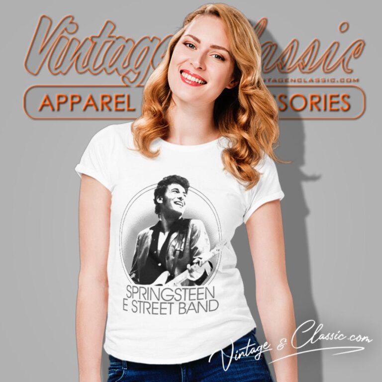 Bruce Springsteen E Street Band Women T Shirt Bruce Springsteen E Street Band Women T Shirt