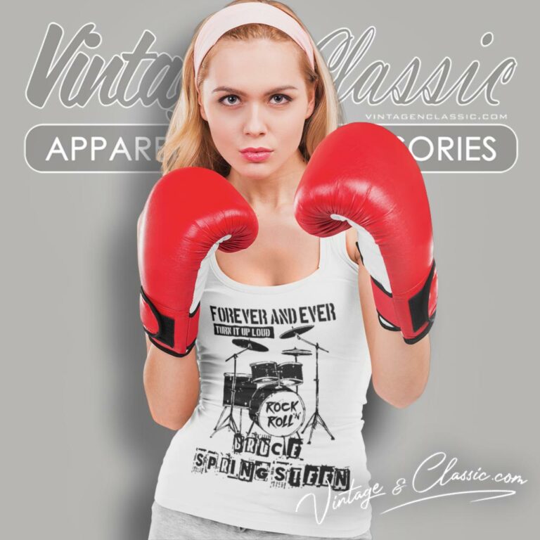 Bruce Springsteen Forever And Ever Tank Top Racerback Bruce Springsteen Forever And Ever Tank Top Racerback