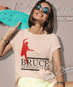 Bruce Springsteen Guitar Music Women T Shirt