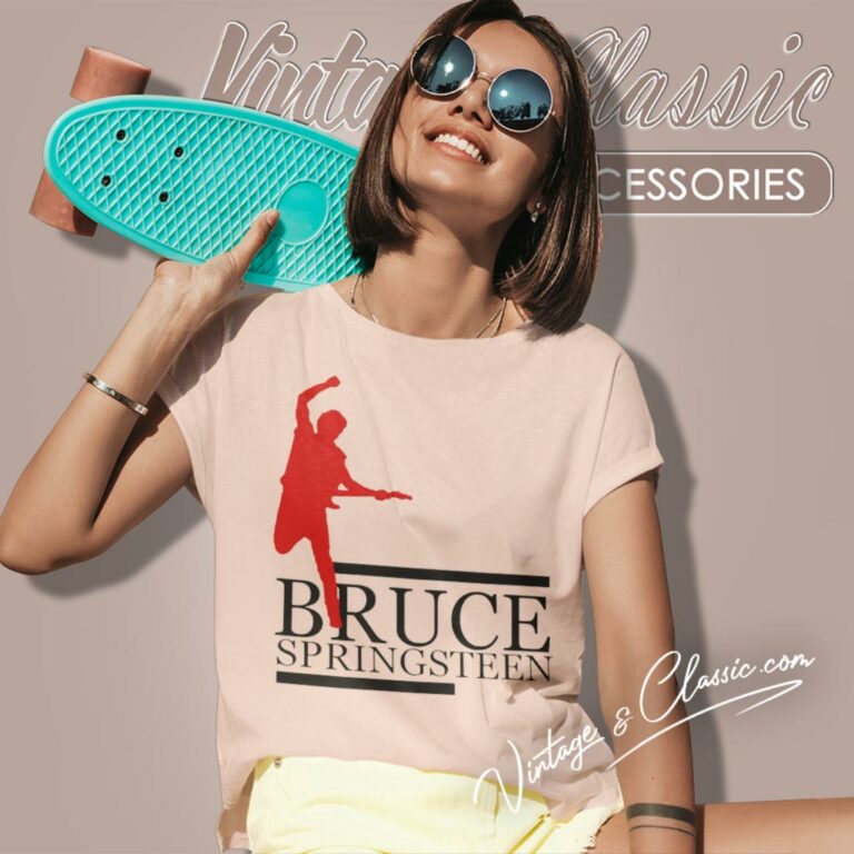 Bruce Springsteen Guitar Music Women T Shirt Bruce Springsteen Guitar Music Women T Shirt