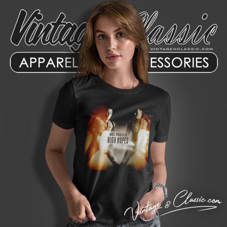 Bruce Springsteen High Hopes Women T Shirt 1 Bruce Springsteen High Hopes Women T Shirt 1