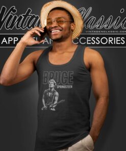 Bruce Springsteen Live Concert Tank Top Racerback