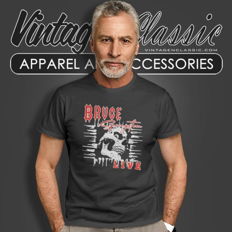 Bruce Springsteen Live T Shirt Bruce Springsteen Live T Shirt