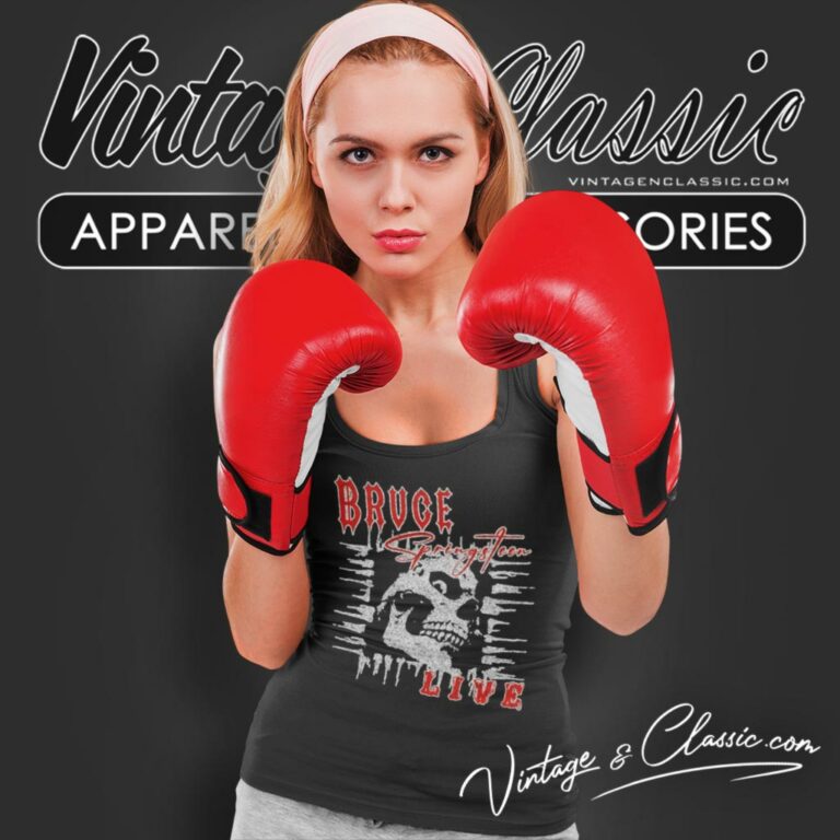 Bruce Springsteen Live Tank Top Racerback Bruce Springsteen Live Tank Top Racerback