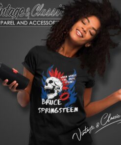 Bruce Springsteen Music Speaks Women T Shirt