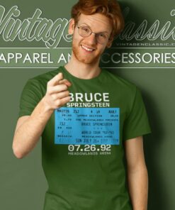 Bruce Springsteen Nj 07 26 92 T Shirt