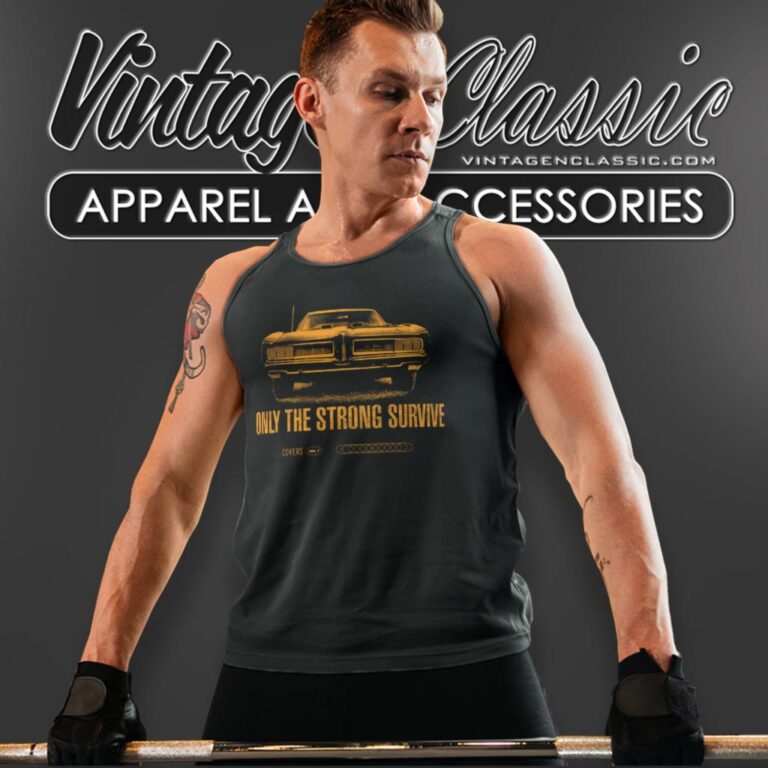 Bruce Springsteen Only The Strong Survive Tank Top Racerback 1 Bruce Springsteen Only The Strong Survive Tank Top Racerback 1