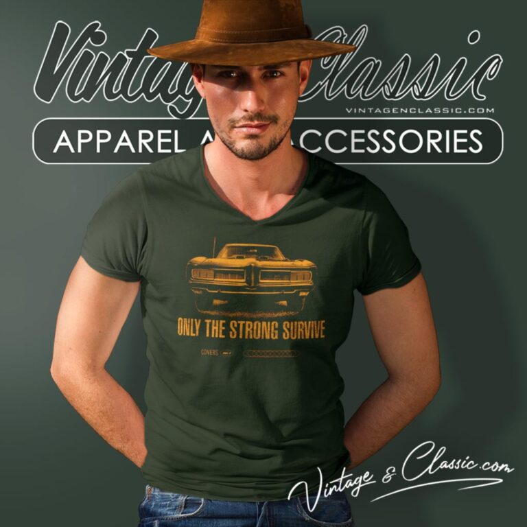 Bruce Springsteen Only The Strong Survive V Neck TShirt 1 Bruce Springsteen Only The Strong Survive V Neck TShirt 1