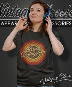 Bruce Springsteen Retro Women T Shirt