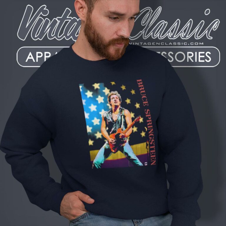 Bruce Springsteen Rockin All Night Sweatshirt Bruce Springsteen Rockin All Night Sweatshirt