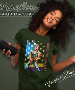 Bruce Springsteen Rockin All Night Women T Shirt