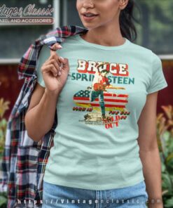 Bruce Springsteen Shirt Born In The Usa 65 Women TShirt