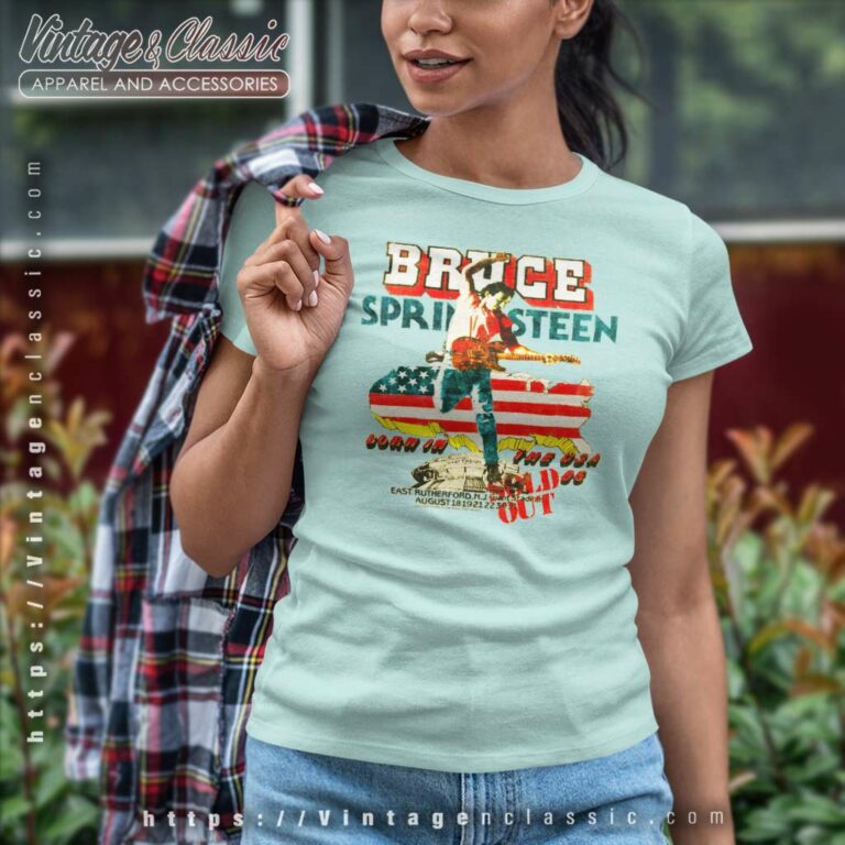 Bruce Springsteen Shirt Born In The Usa 65 Women TShirt Bruce Springsteen Shirt Born In The Usa 65 Women TShirt