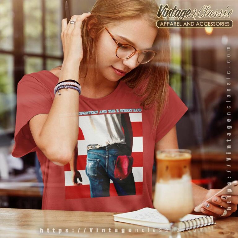 Bruce Springsteen Shirt Born In The Usa Women TShirt Bruce Springsteen Shirt Born In The Usa Women TShirt