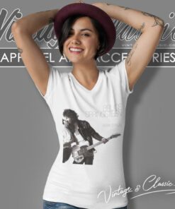 Bruce Springsteen Shirt Born To Run V Neck TShirt