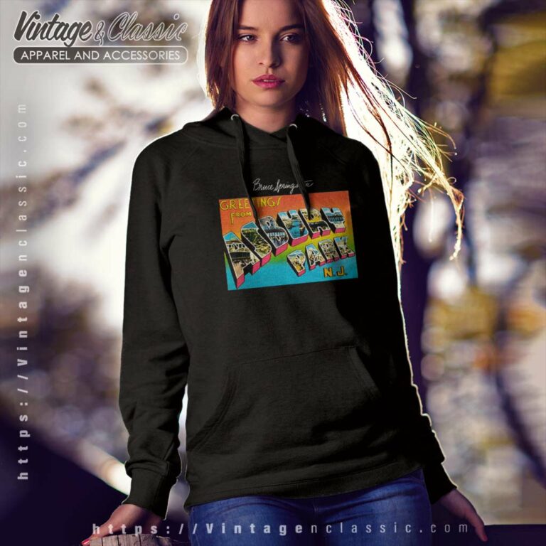 Bruce Springsteen Shirt Greetings From Asbury Park Hoodie Bruce Springsteen Shirt Greetings From Asbury Park Hoodie