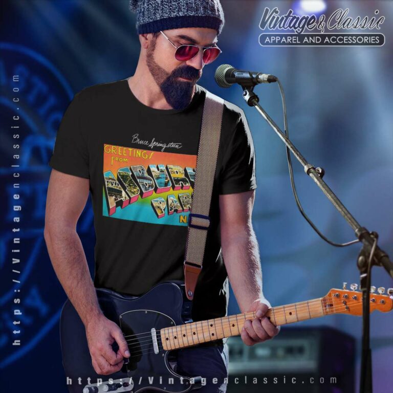 Bruce Springsteen Shirt Greetings From Asbury Park T Shirt Bruce Springsteen Shirt Greetings From Asbury Park T Shirt