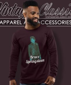Bruce Springsteen Shirt Prisoner Of Rock N Roll Long Sleeve Tee