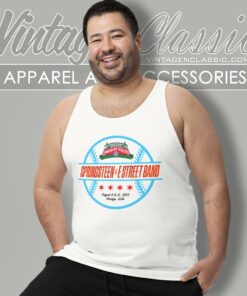Bruce Springsteen Shirt Wrigley Field Tank Top Racerback