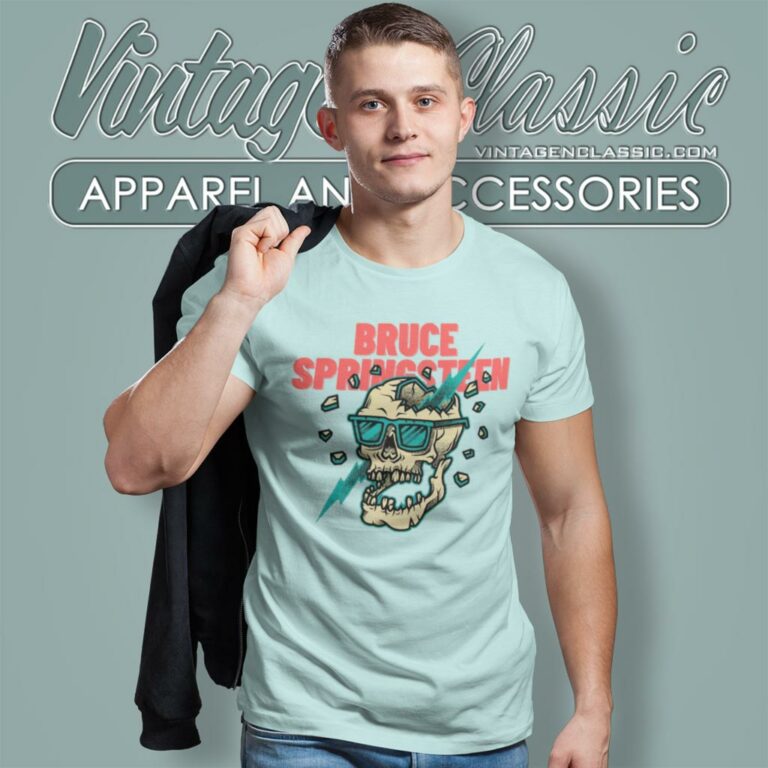 Bruce Springsteen Skull T Shirt Bruce Springsteen Skull T Shirt
