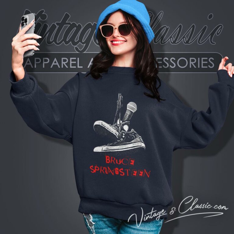 Bruce Springsteen Sneakers Sweatshirt Bruce Springsteen Sneakers Sweatshirt