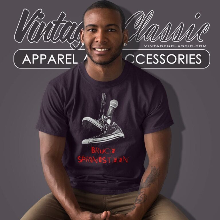 Bruce Springsteen Sneakers T Shirt Bruce Springsteen Sneakers T Shirt