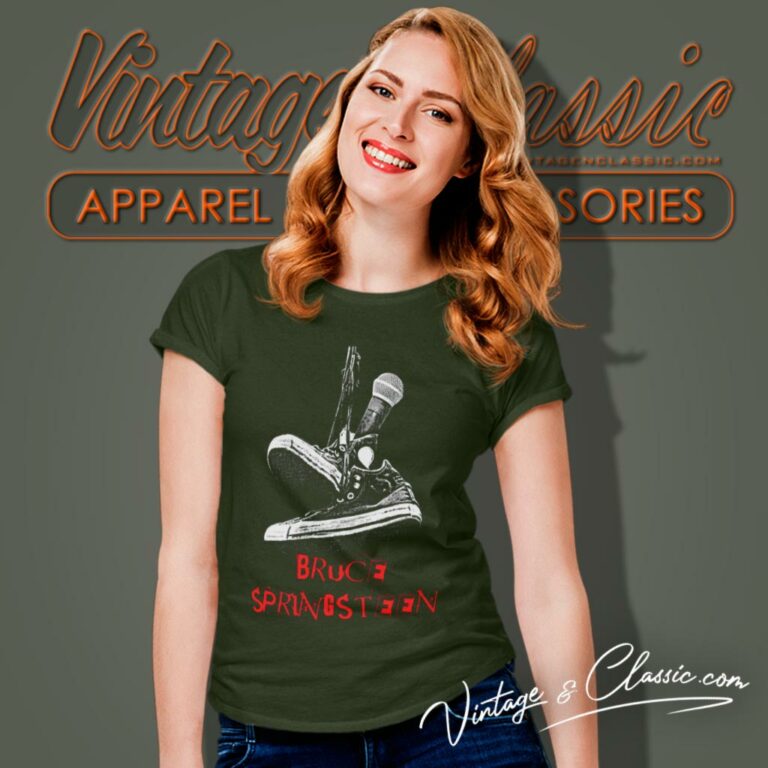 Bruce Springsteen Sneakers Women T Shirt Bruce Springsteen Sneakers Women T Shirt