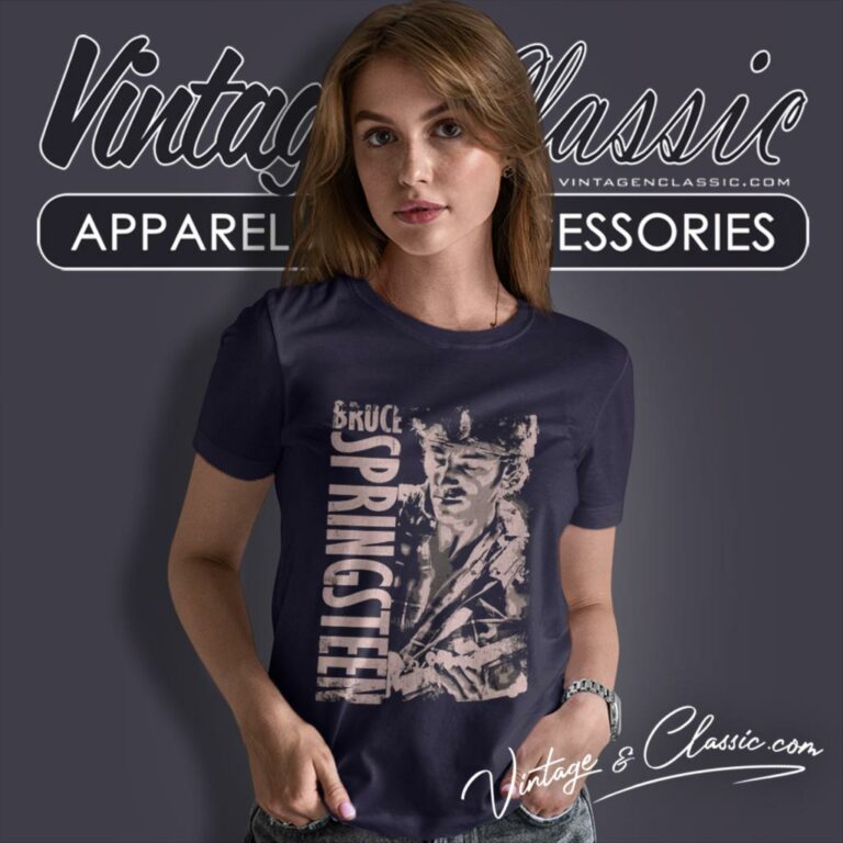 Bruce Springsteen The Boss Women T Shirt Bruce Springsteen The Boss Women T Shirt