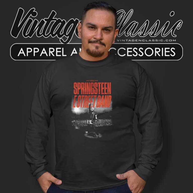 Bruce Springsteen The E Street Band Long Sleeve Tee Bruce Springsteen The E Street Band Long Sleeve Tee