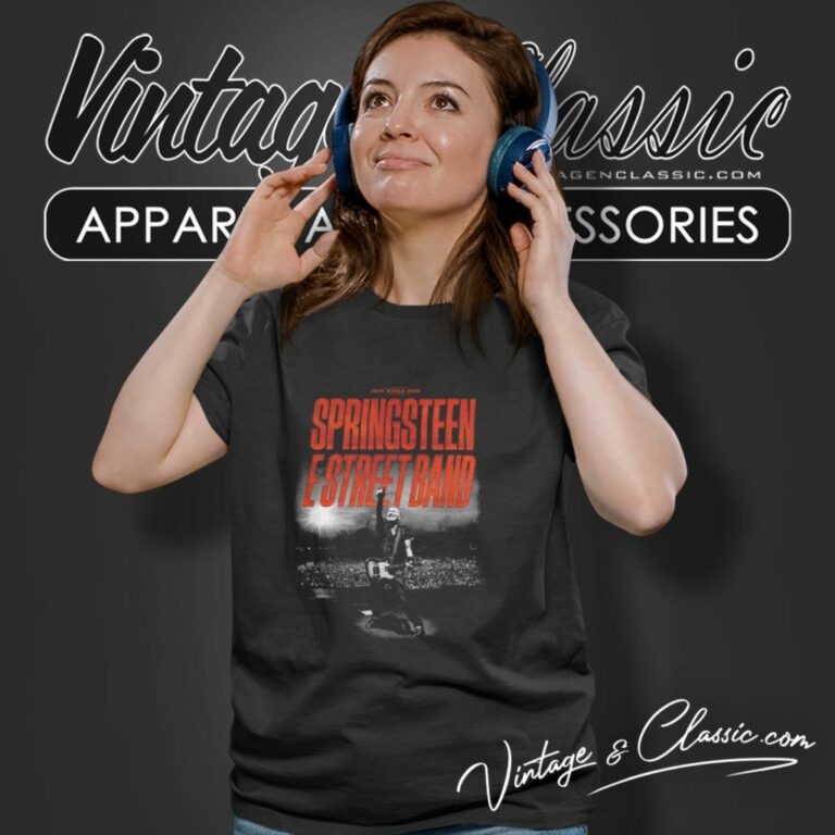 Bruce Springsteen The E Street Band Women T Shirt Bruce Springsteen The E Street Band Women T Shirt