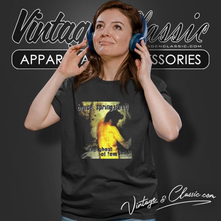 Bruce Springsteen The Ghost Of Tom Joad Women T Shirt 1 Bruce Springsteen The Ghost Of Tom Joad Women T Shirt 1