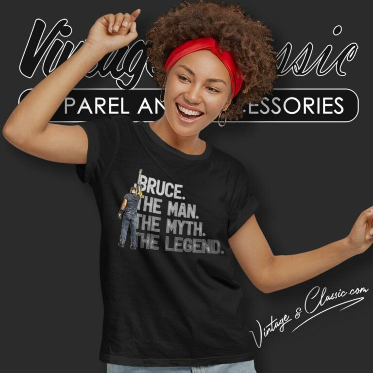 Bruce Springsteen The Legend Women T Shirt Bruce Springsteen The Legend Women T Shirt