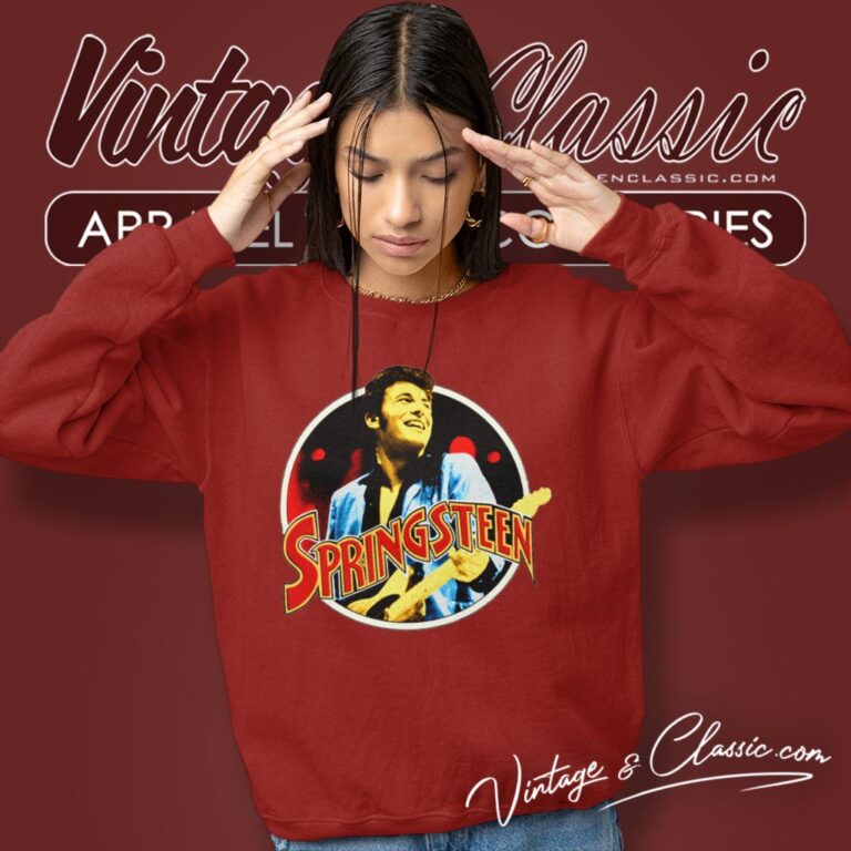 Bruce Springsteen Throwback No Nukes Sweatshirt 1 Bruce Springsteen Throwback No Nukes Sweatshirt 1