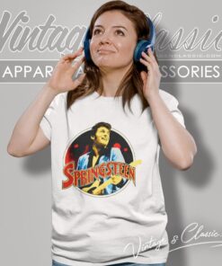 Bruce Springsteen Throwback No Nukes Women T Shirt