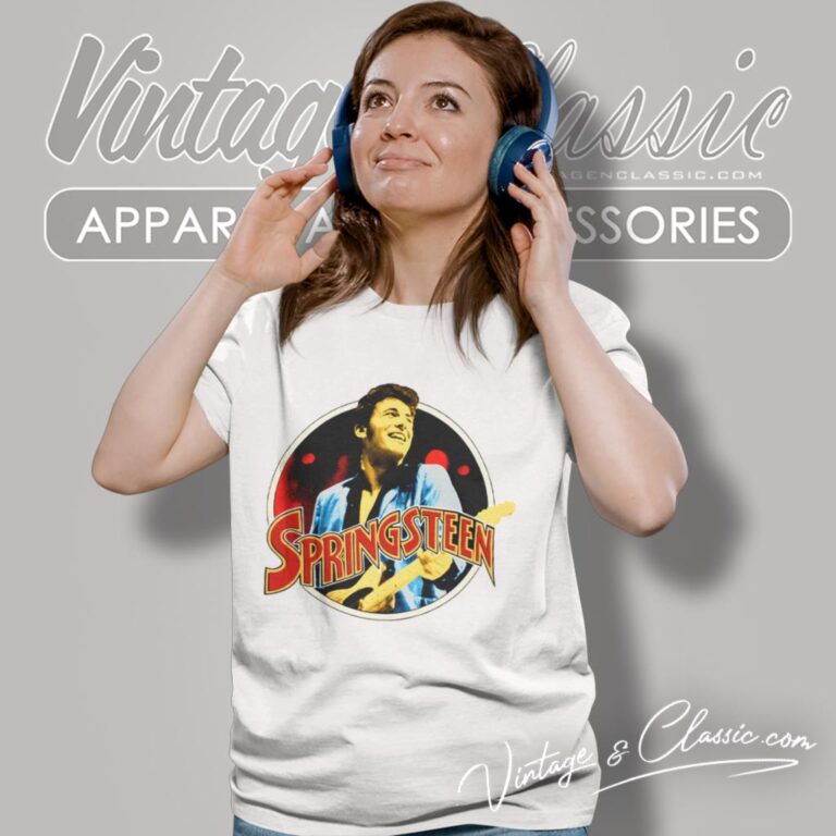 Bruce Springsteen Throwback No Nukes Women T Shirt Bruce Springsteen Throwback No Nukes Women T Shirt