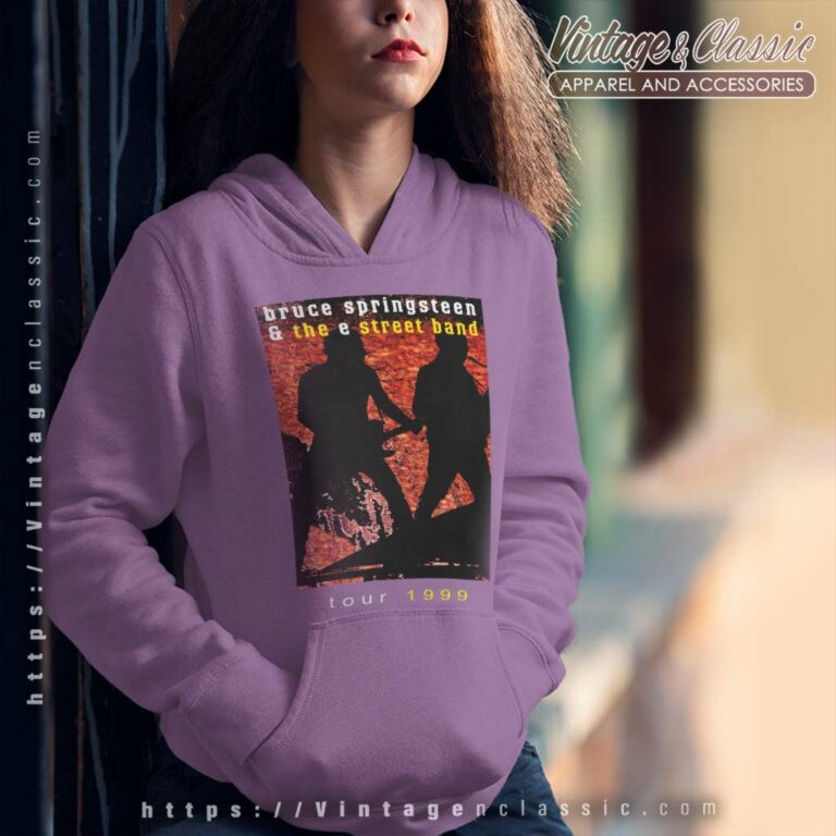 Bruce Springsteen Tour 1999 Hoodie Bruce Springsteen Tour 1999 Hoodie