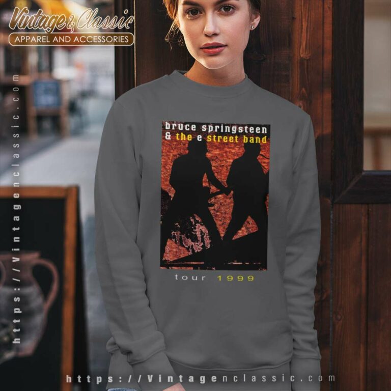 Bruce Springsteen Tour 1999 Sweatshirt Bruce Springsteen Tour 1999 Sweatshirt