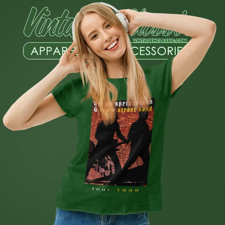Bruce Springsteen Tour 1999 Women TShirt Bruce Springsteen Tour 1999 Women TShirt