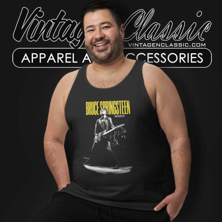 Bruce Springsteen Tour Vs Ed Sheeran Tank Top Racerback Bruce Springsteen Tour Vs Ed Sheeran Tank Top Racerback