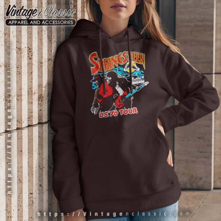 Bruce Springsteen Us 1978 Tour Hoodie Bruce Springsteen Us 1978 Tour Hoodie