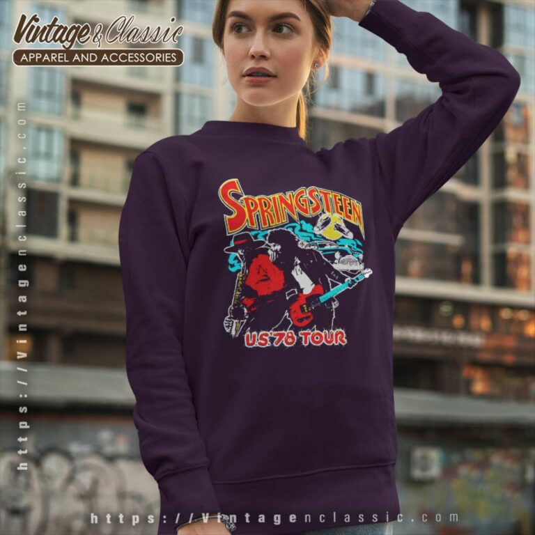 Bruce Springsteen Us 1978 Tour Sweatshirt Bruce Springsteen Us 1978 Tour Sweatshirt