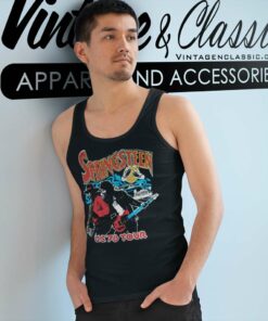 Bruce Springsteen Us 1978 Tour Tank Top Racerback