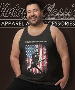 Bruce Springsteen Usa Concert Tank Top Racerback 1